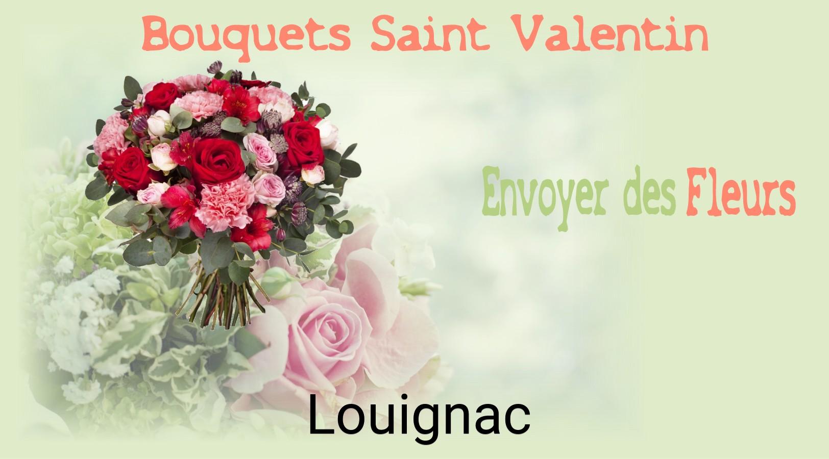 Roses de Saint-Valentin livrées à Louignac